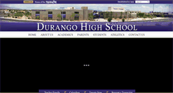 Desktop Screenshot of durangohighschool.net